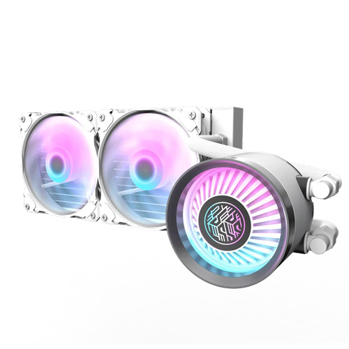 DarkFlash Nebula DN240 AIO ARGB (White)